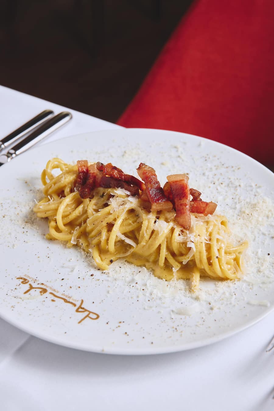 Tonnarelli Carbonara - Guanciale, Pecorino Romano, Parmesan, Ei