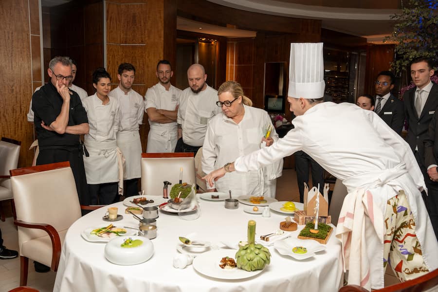 Danny Khezzar Hélène Darroze Bayview Genève quatre mains