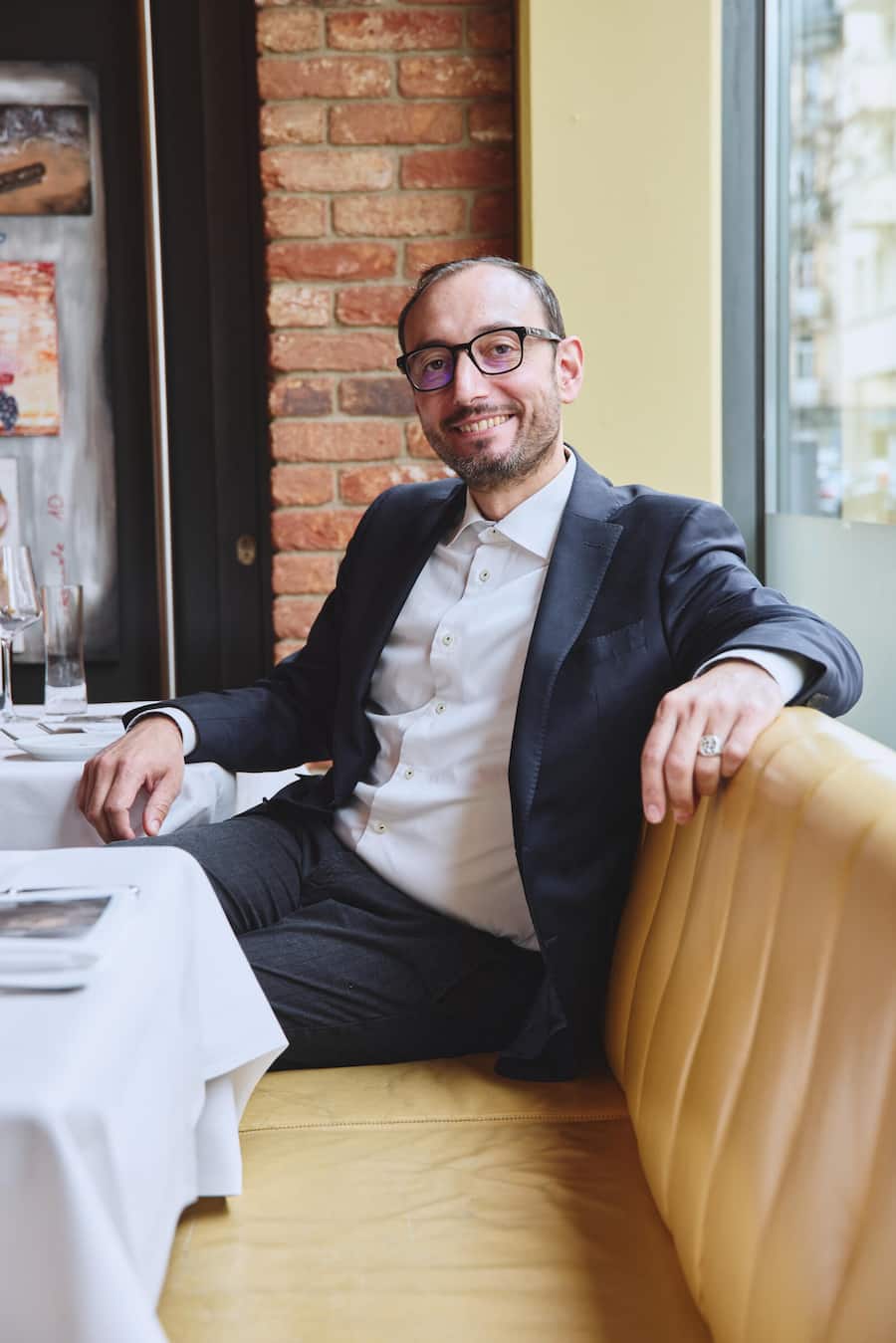 Gastgeber Daniele Apruzzese