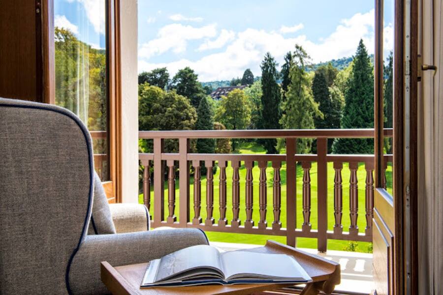 Hotel Royal Evian, chambre avec vue