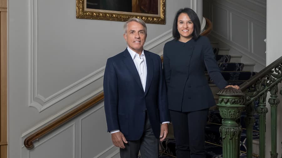 Andrea und Marguita Kracht, Besitzer des Baur au Lac Hotel Zürich