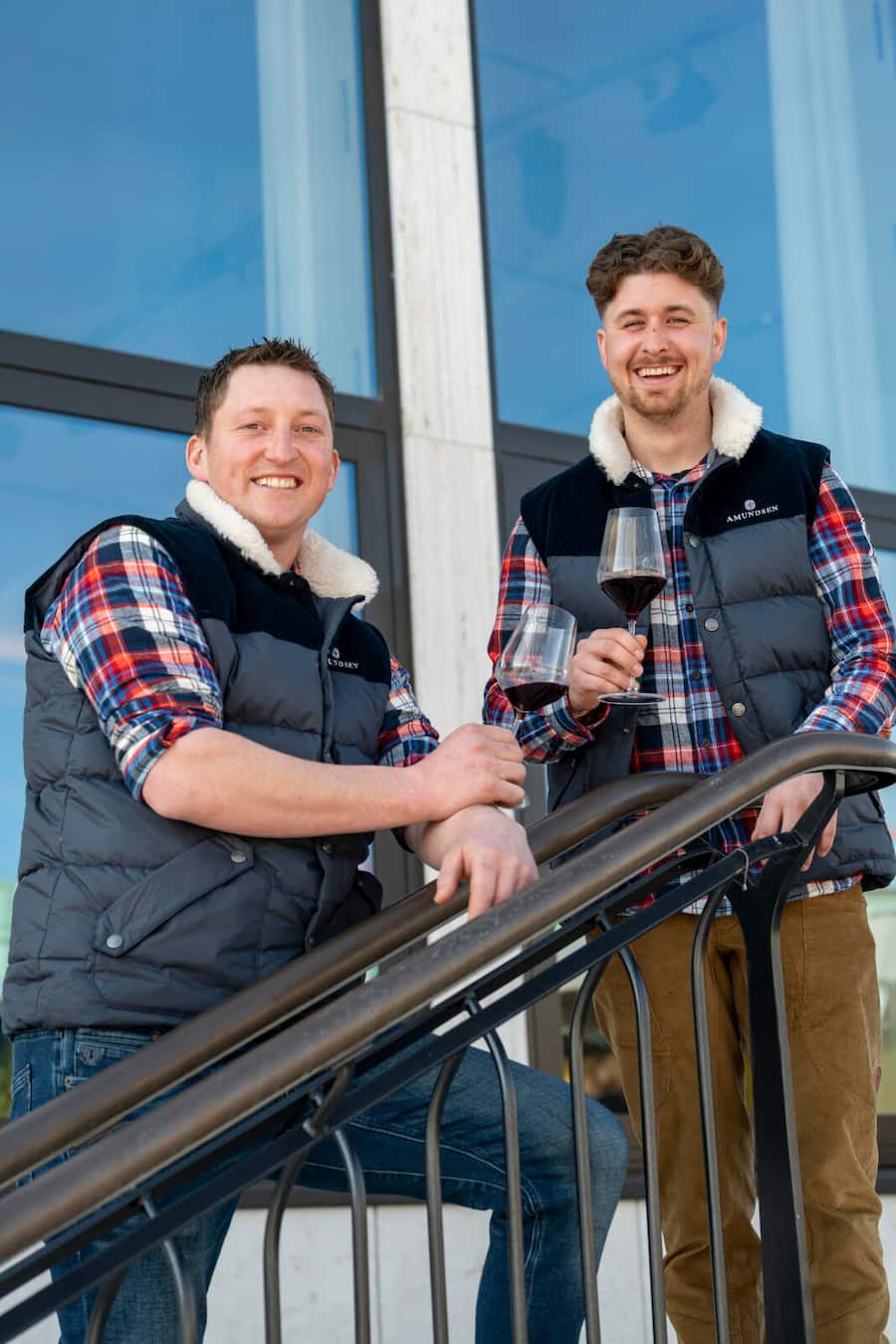 Matter of Taste, im convention center, Zürich, Johannes Lampert (l), Tom Mächler, Obrecht