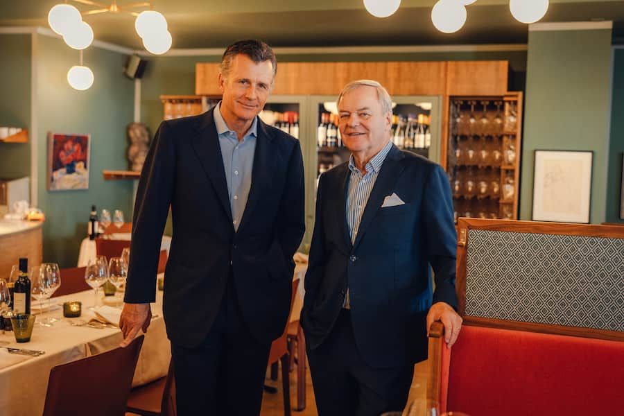 Philipp Hildebrand und Rudi Bindella