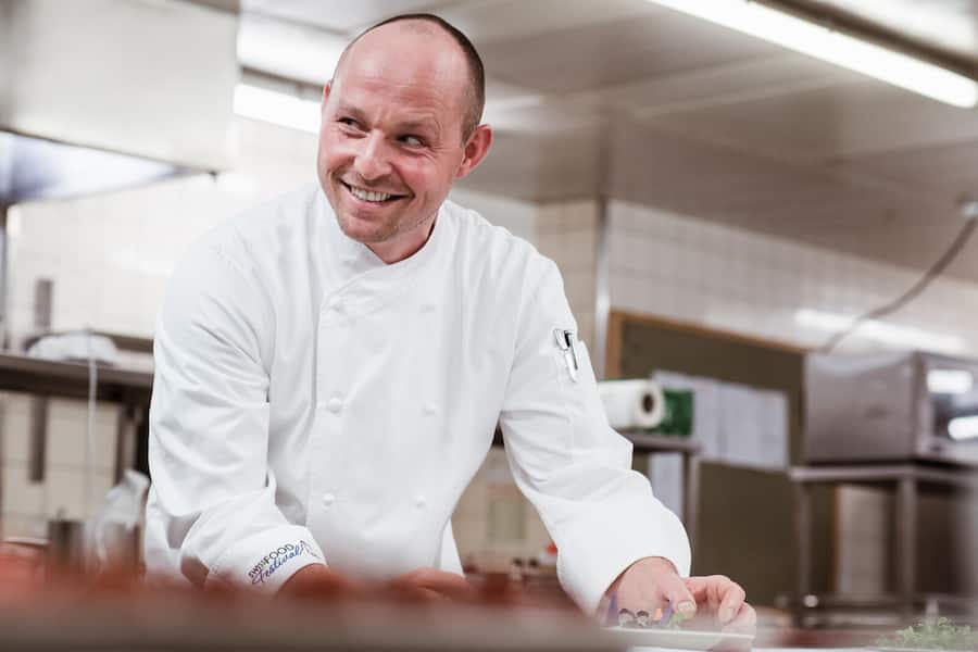 René "Cookie" Kockelkoren - Chefkoch Harry Switalla übergibt anfangs April an seinen Vize René "Cookie" Kockelkoren - Grill Le Cervin, Hotel Mont Cervic Palace, Zermatt - 2. März 2019 - Copyright Olivia Pulver