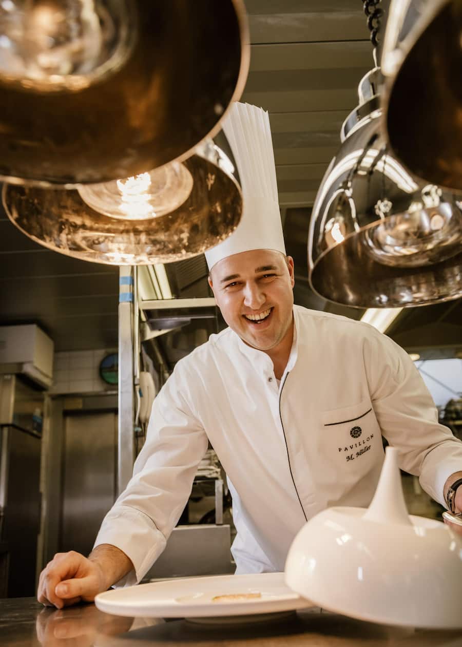 Restaurant Marguita, Baur au Lac, Küchenchef Maximilian Müller
