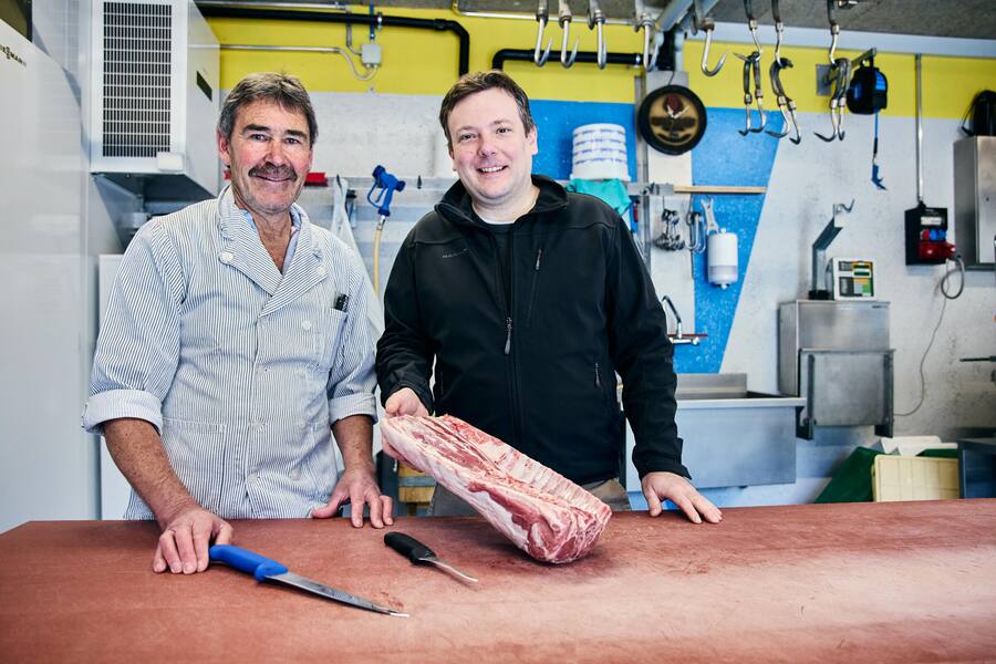 Rolf Bohren und Marco Böhler, Grindelwald