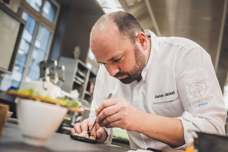 Stefan Jäckel kocht im Storchen Zürich 2023