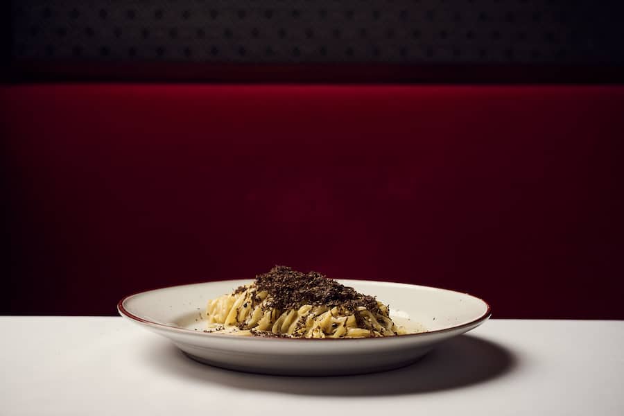 Tagliolini al Tartufo Zafferano
