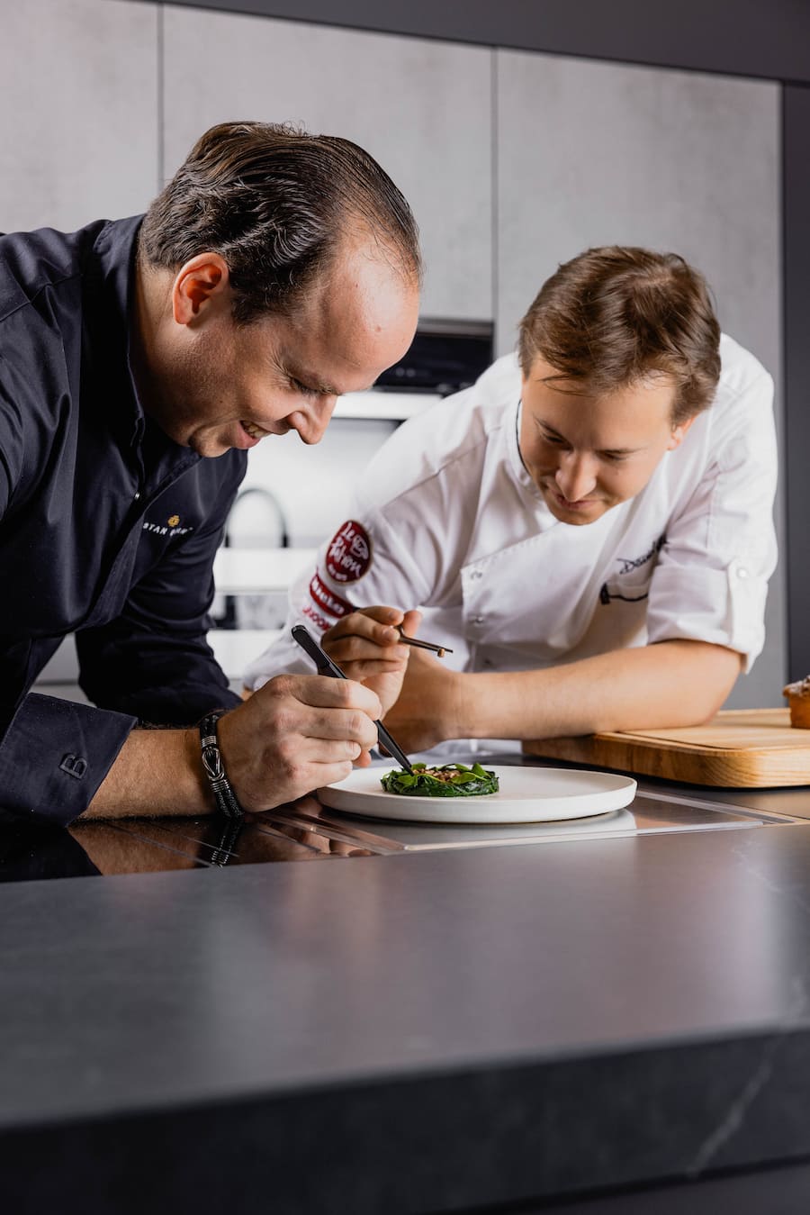 Tristan Brandt (l.) und David Geisser