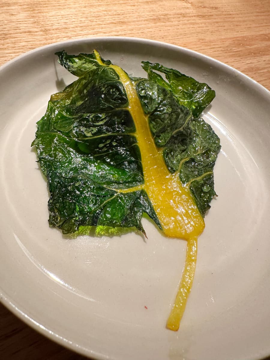 Comano, Piero Roncoroni, Mangoldblatt