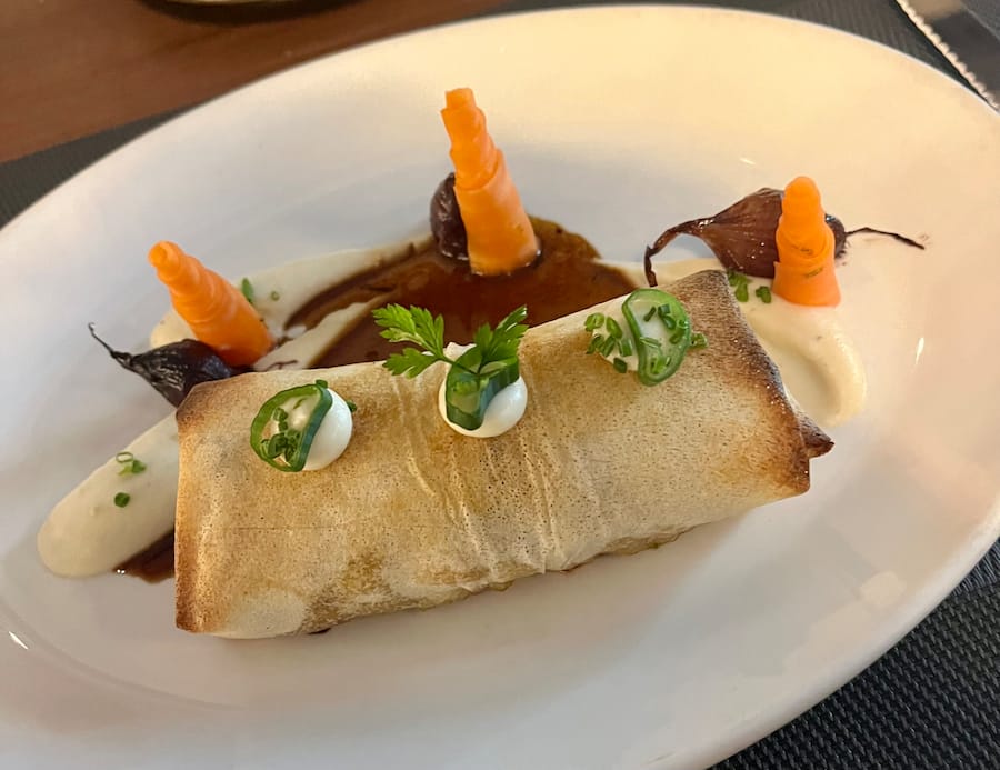 Le croustillant de porc de La Cantine Verte