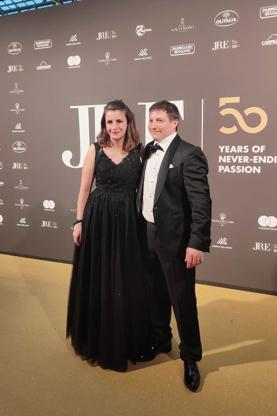 Im «Black Tie»: Laetitia und Johann Stauffacher, Des Baines, Avenches.