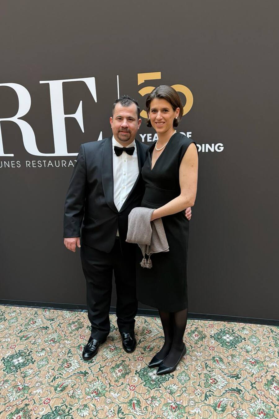 Im «Black Tie»: Martin und Manuela Thommen, Bären Utzenstorf.