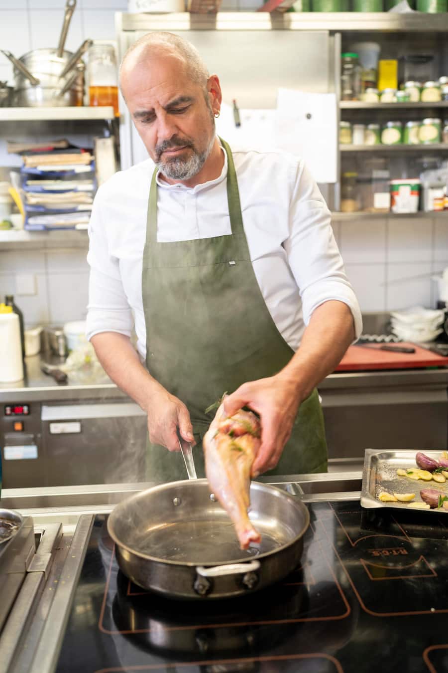 Ueli Kellenberger, Rössli Bad Ragaz, Ueli am Gitzi anbraten