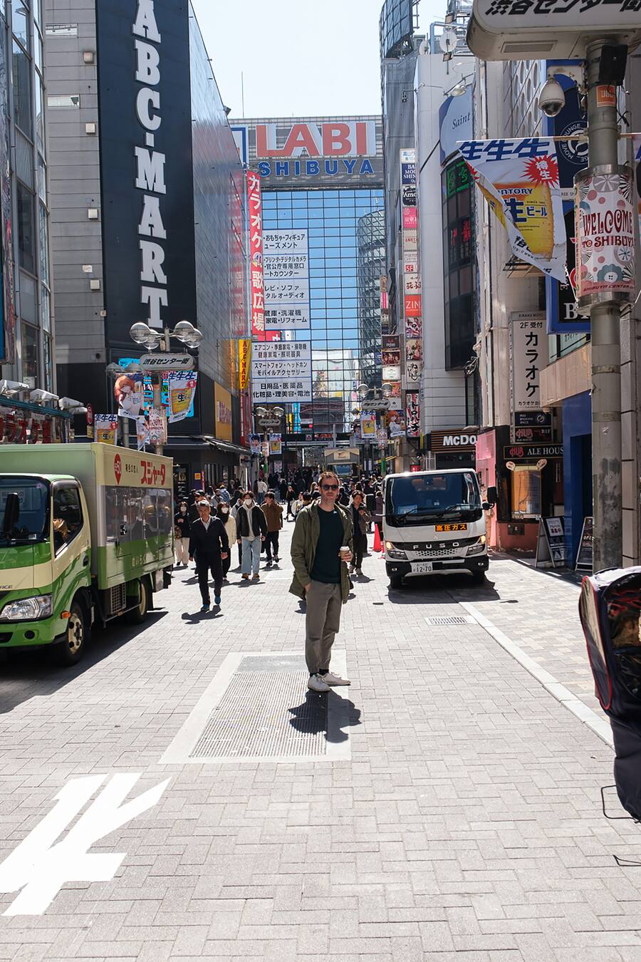 Markus Arnold unterwegs in Tokio