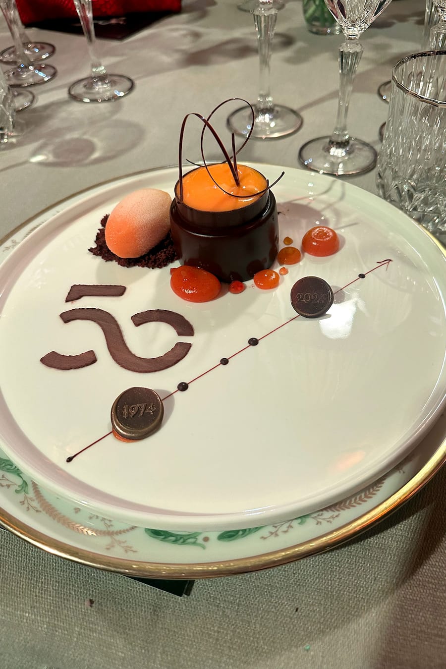 «Ooos, I've dropped the Sachertorte»: Feierliches Dessert by Eveline Wild.