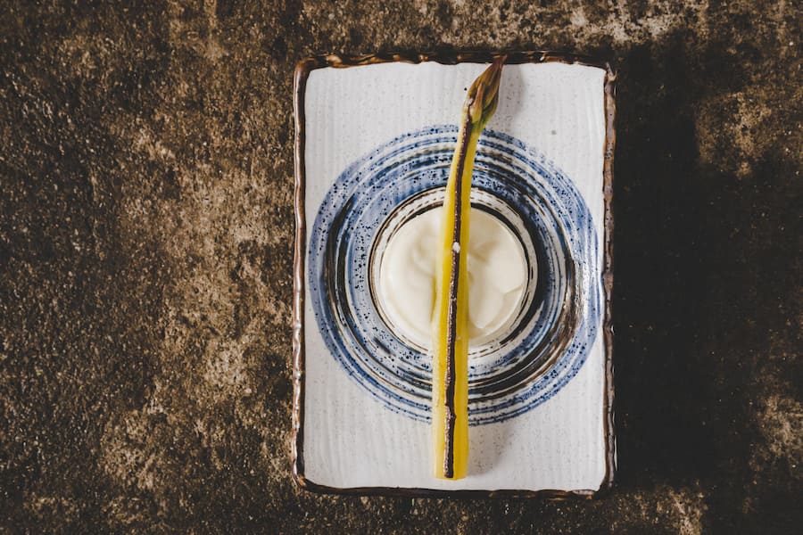 Osteria Del Centro, Piero Roncorini 2023: Spargel