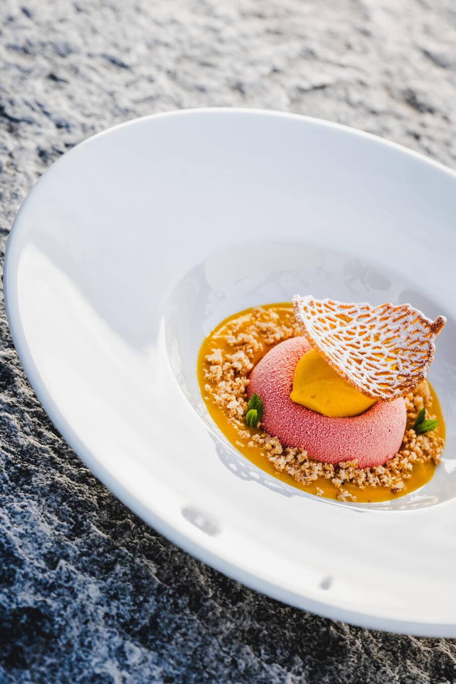 Ascona 2024: Da Enzo, Ponte Brolla: Andrea Cingari kocht Mango Mousse