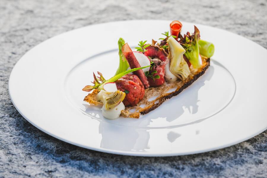 Ascona 2024: Da Enzo, Ponte Brolla: Andrea Cingari kocht Dreierlei vom Beef