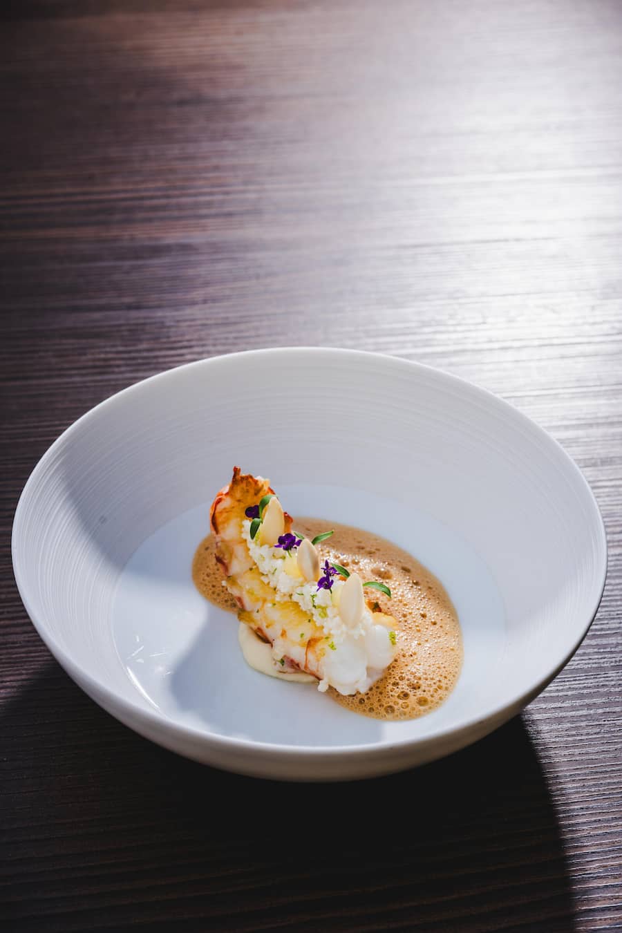 Ascona 2024: Giardino: Rolf Fliegauf kocht: Gebratener Kaisergranat