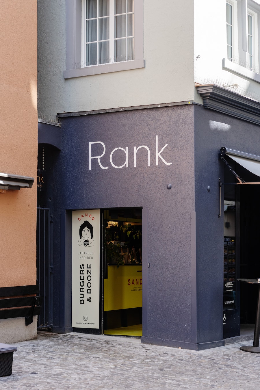 Sando Zürich Burger im Am Rank