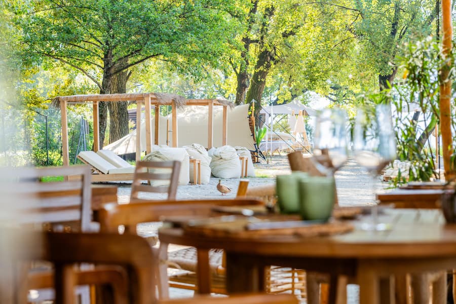 Seven Senses, Beach Club in Ascona, TI