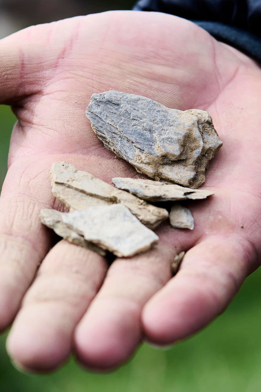 Reportage in MalansSorgt im Wein für Eleganz und Charakter: kalkhaltiger Schiefer.