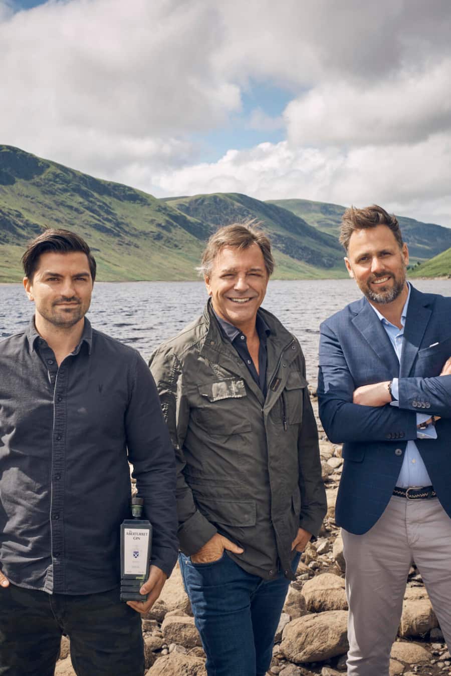 The Aberturret Gin Claudio und Silvio Denz, Peter Jauch