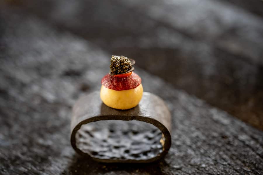 The Glenturret, Restaurant und Distillerie, Schottland, UK, Tattie Scone