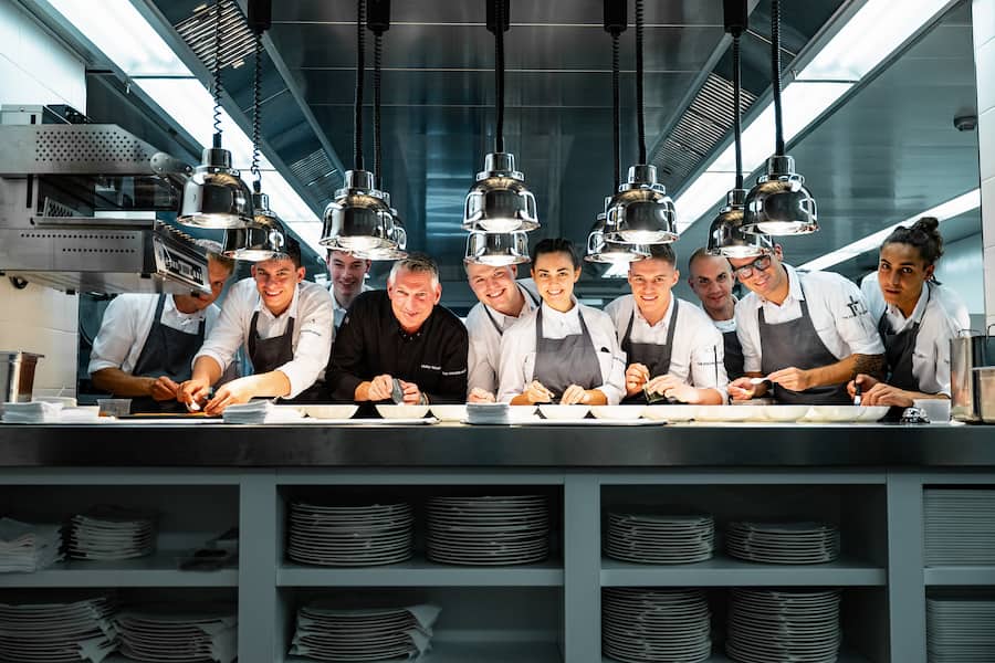 28.08.2023 - Zürich - Hotel des Jahres Dolder Grand. Gault Millau 2024, Heiko und sein Küchenteam