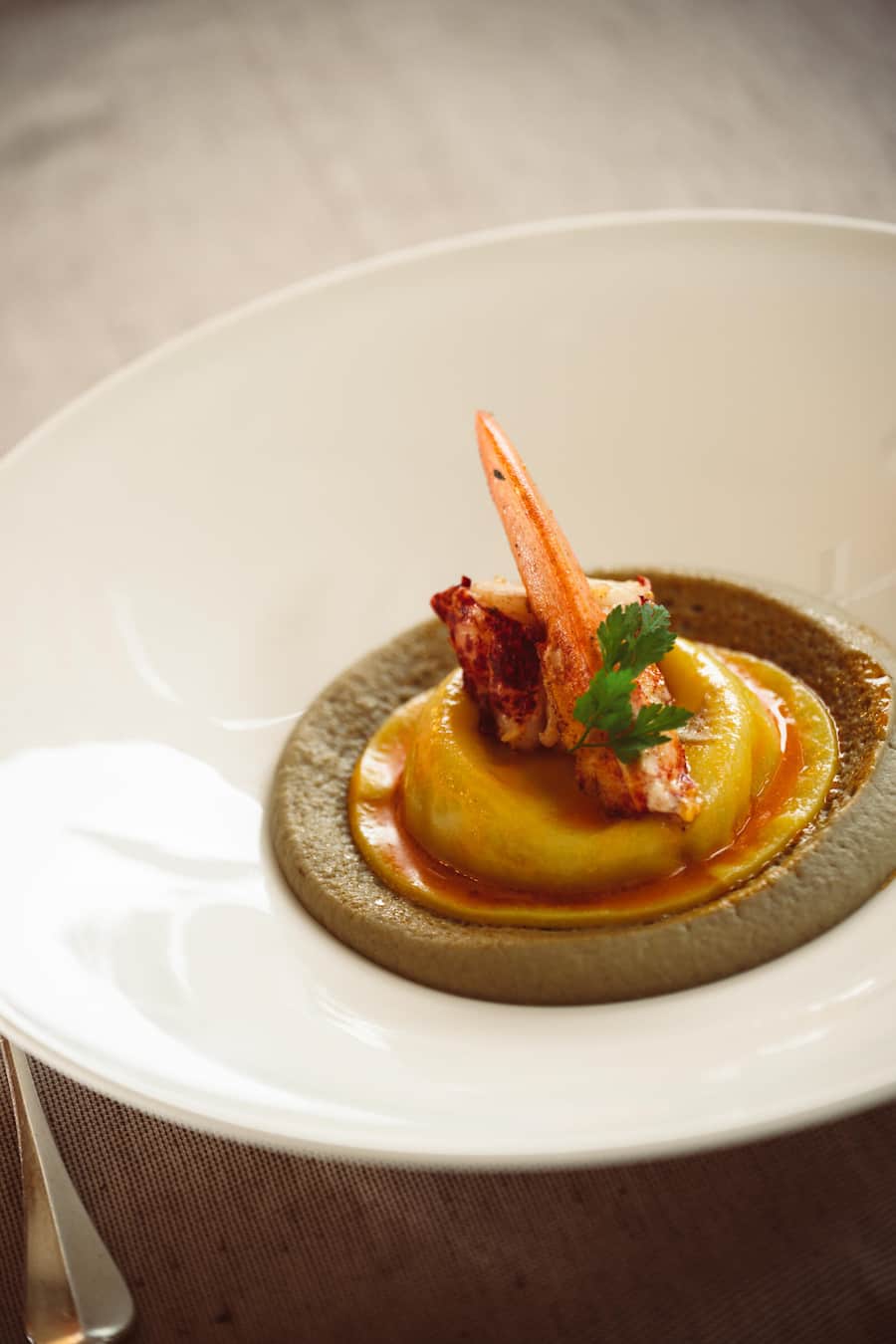 Villa Castagnola, Chef Alessandro Boleso 2023: Seafood Torteloni