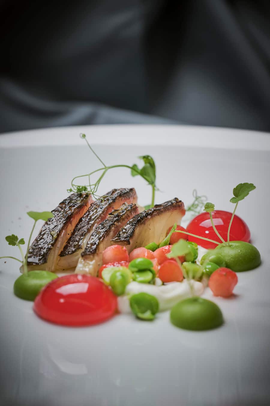 Souper UBS à 4 mains avec Guy Ravet et Lucrèce Lacchio au berceaux des sens à l'EHL, mardi 30 avril 2024 à Lausanne. (© Gabriel Monnet)