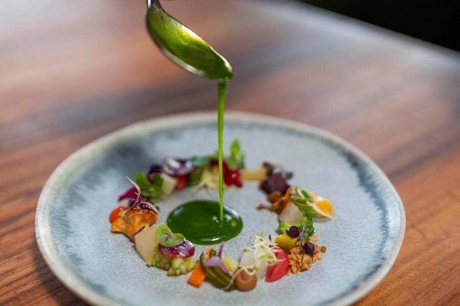 Dinner bei Pascal Steffen, Restaurant Roots in Basel, BS 2024