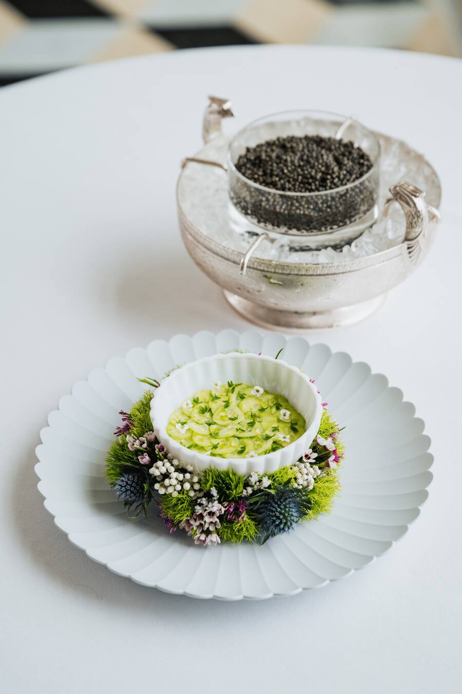 Fourhander mit Gilad Peled & Matt Abé im Mandarin Oriental Luzern - TASCHENKREBS - GURKE - KOBU - OSCIENTRA KAVIAR