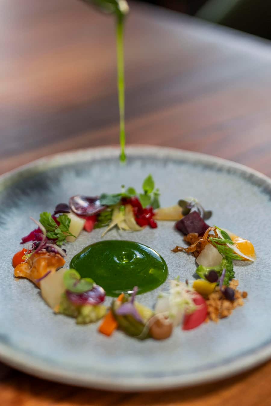 22.05.2024: Basel: GMC Nespresso Dinner bei Pascal Steffen im Restaurant Roots: Roots Garten 28. © Valeriano Di Domenico