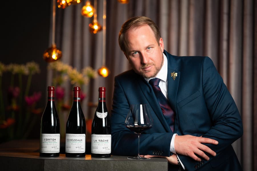 Sommelier Michael Häni.