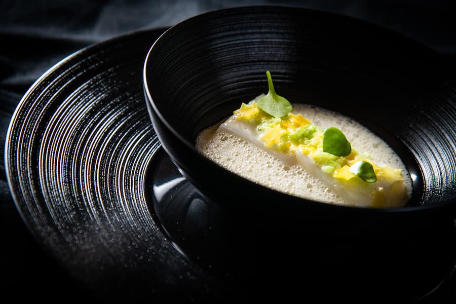 Peter Knogl 2021: Bretonischer Steinbutt, Bergamotte