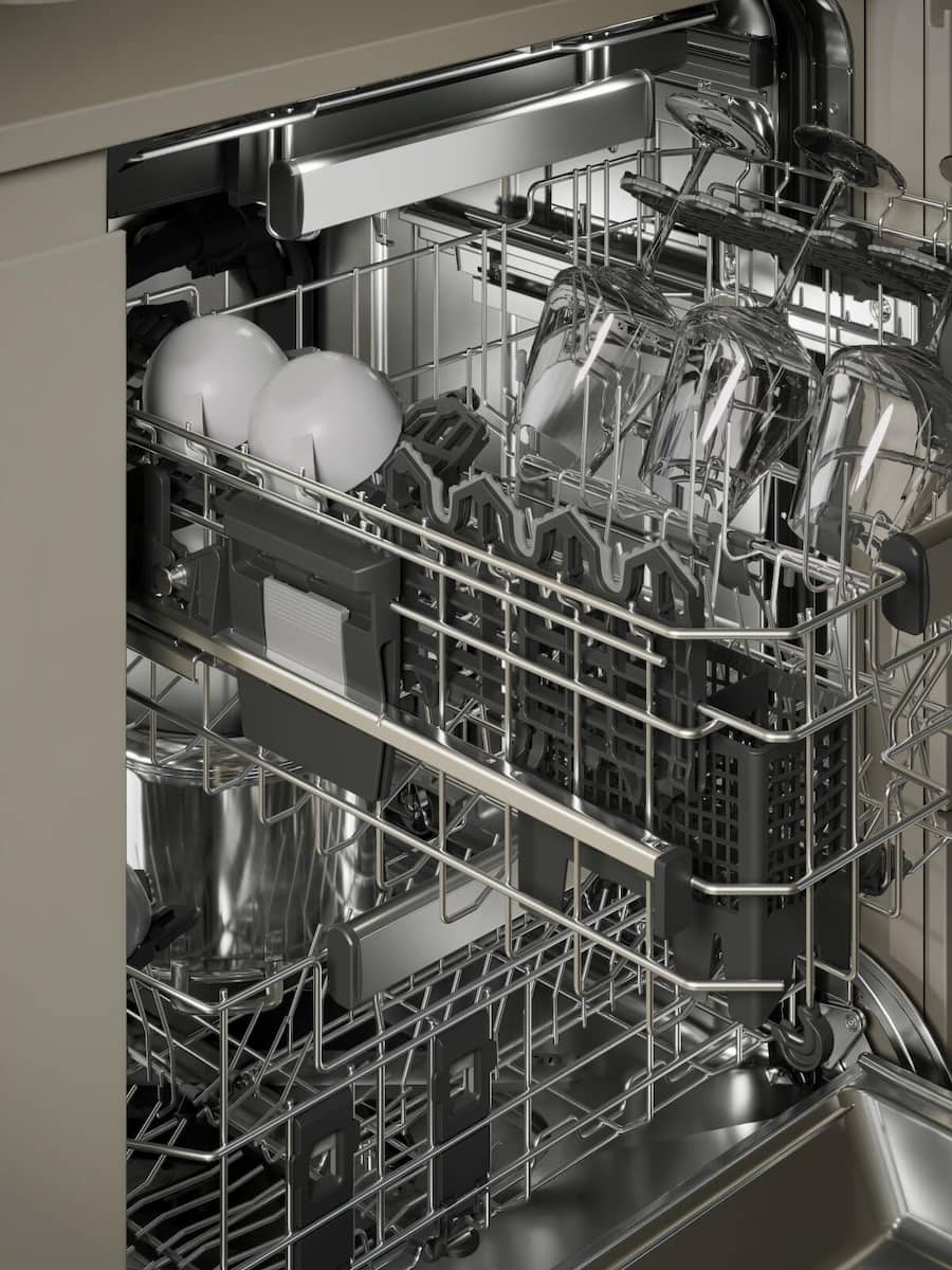 Spezialprogramm auch für Weingläser.