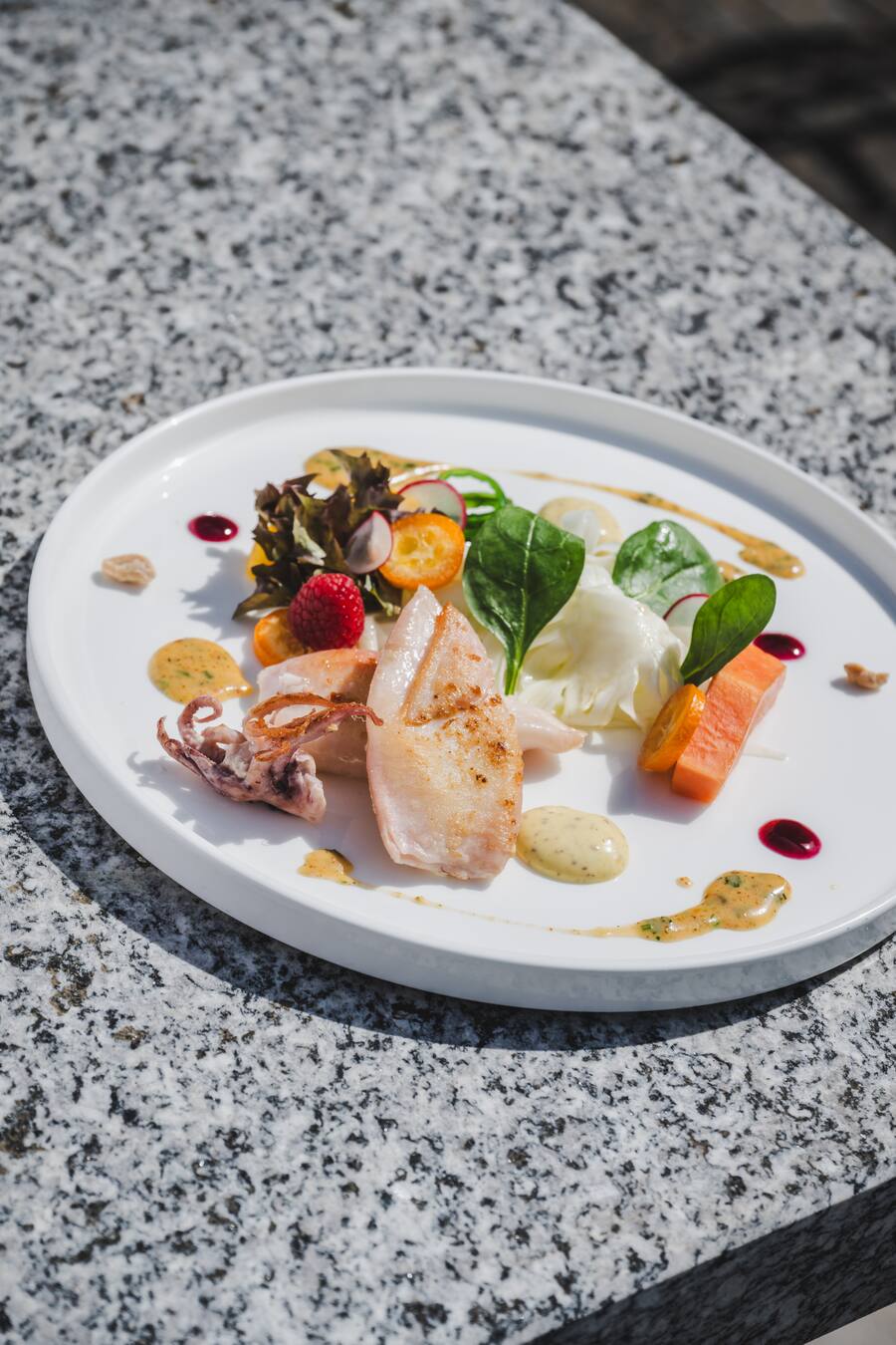 Ascona 2024: t3eTerre: Mario Meneganti kocht Calamare, Blattspinat, Fenchel