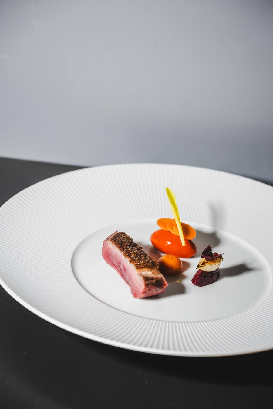 Ascona 2024: Marco Campanella: Blut-Ente Restaurant La Brezza, Hotel Eden Roc, Ascona, TI