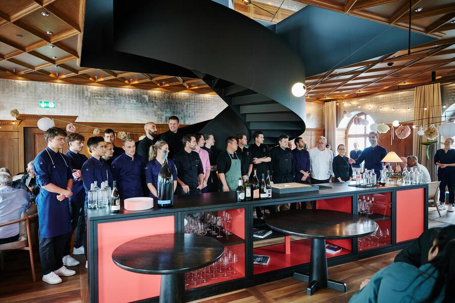 Silvio Germann, GaultMillaus Koch des Jahres 2024, lud seine Amtsvorgänger als Gastchefs in den Thurgau ein.