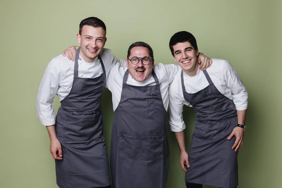 Magdalena, Kitchen Party, 2024, Benoît Carcenat, La Table du Valrose, stuffed morel mushroom, mountain herbs, green curry, shellfish