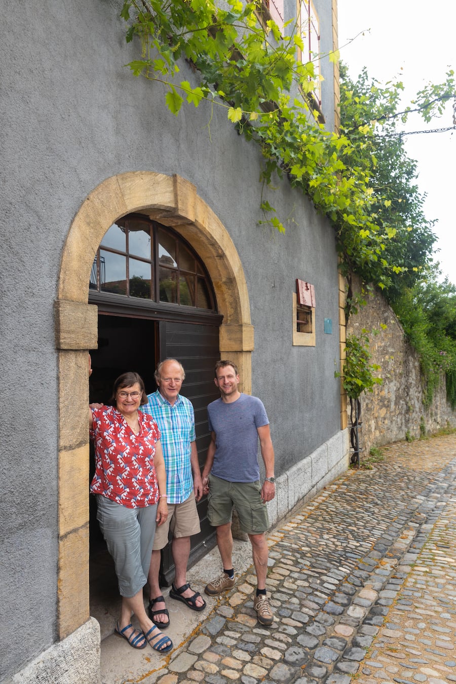 Maison Carrée in Auvernier, NE Jean-Denis, Christine et Alexandre Perrochet Fotografiert am 21.06.2024