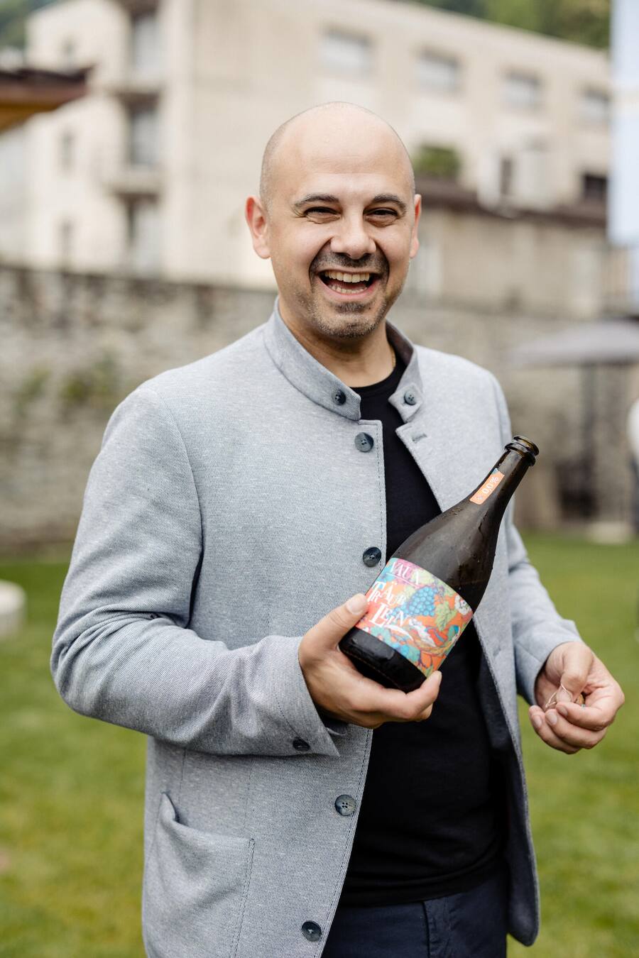 Francesco Benvenuto, Mercedes-Benz Ausfahrt mit kulinarischer Begleitung von Marco Campanella, 08. Juni 2024, Hotel Eden Roc in Ascona, Copyright Roy Matter