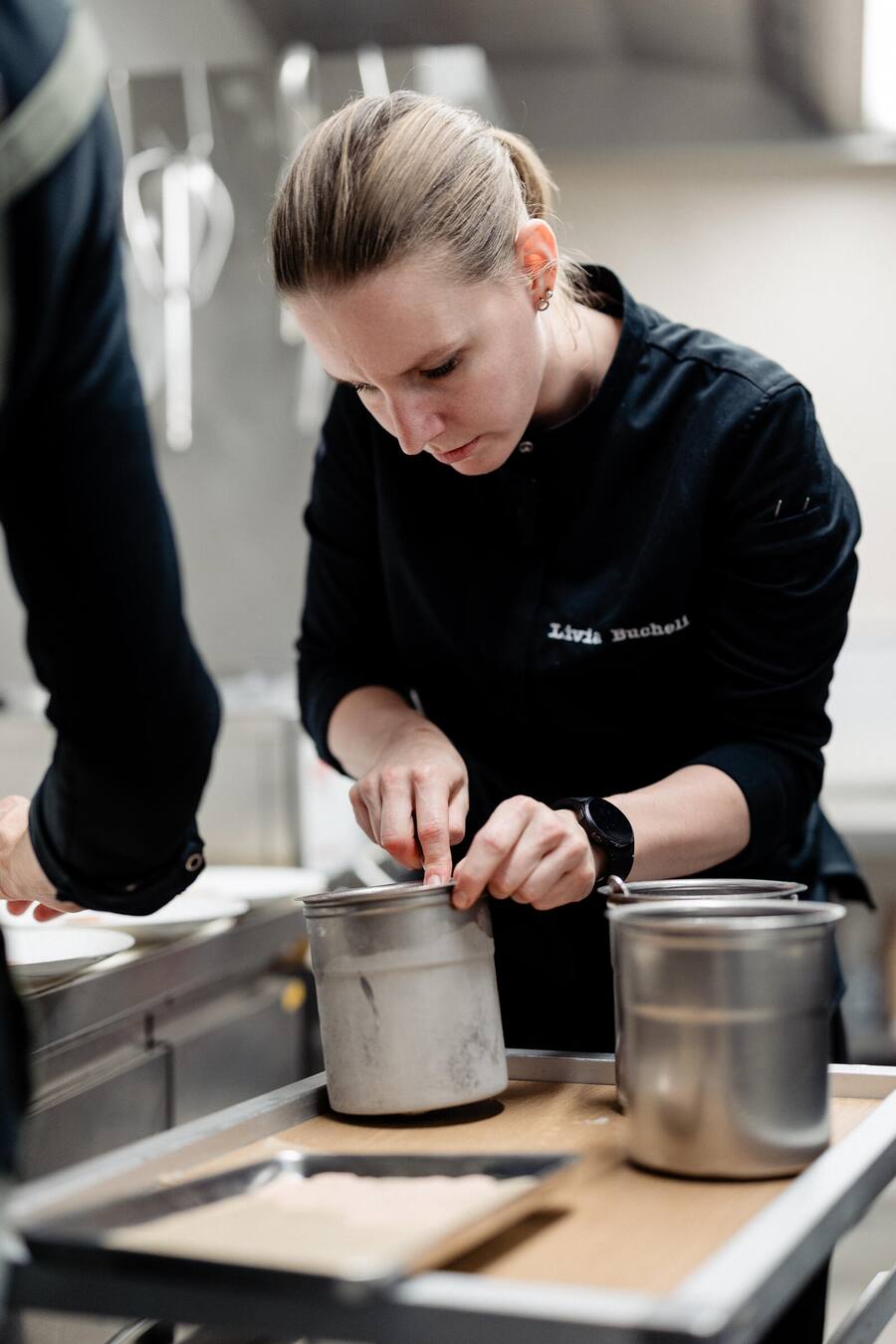 Livia Bucheli, Mercedes-Benz Ausfahrt mit kulinarischer Begleitung von Marco Campanella, 08. Juni 2024, Hotel Eden Roc in Ascona, Copyright Roy Matter