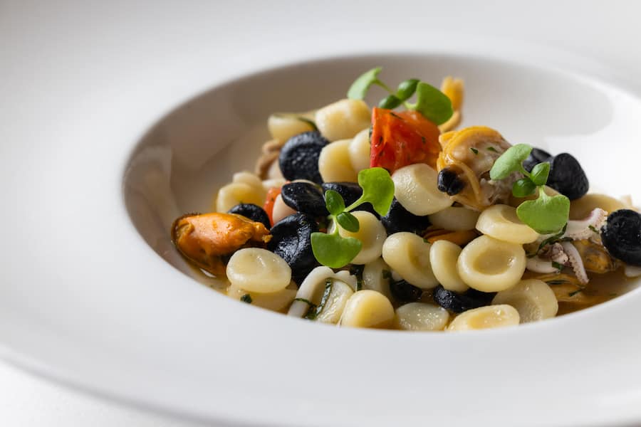 Talvo by Dalsass, Cavatelli, Muscheln & Calamaretti