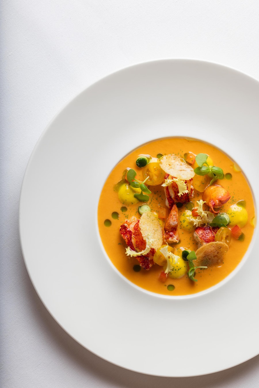 Talvo by Dalsass, Fisch- und Krustentiersuppe