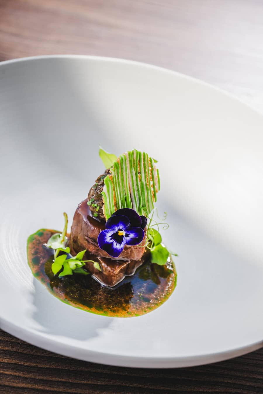 Ascona 2024: Giardino: Rolf Fliegauf kocht: Bäckchen vom Wagyu Rind