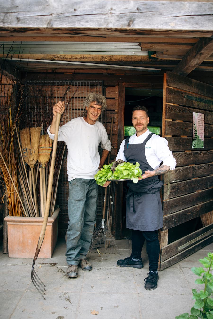 29.05.2024, Schloss Wartegg, Rorschacherberg SG, Matthias Thalmann und Thorsten Reichertz (photo by Remy Steiner for Gault Millau)