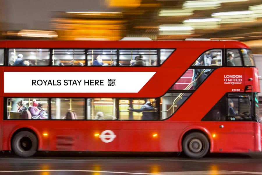 The Dolder Grand Werbung, London, Bus